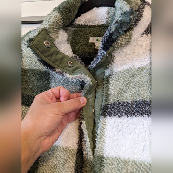 NWOT Dip sweater jacket/ Sherpa - Picture 3 of 7